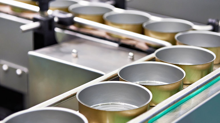 金属盖涂胶的全自动化，降低投入·提高生产性